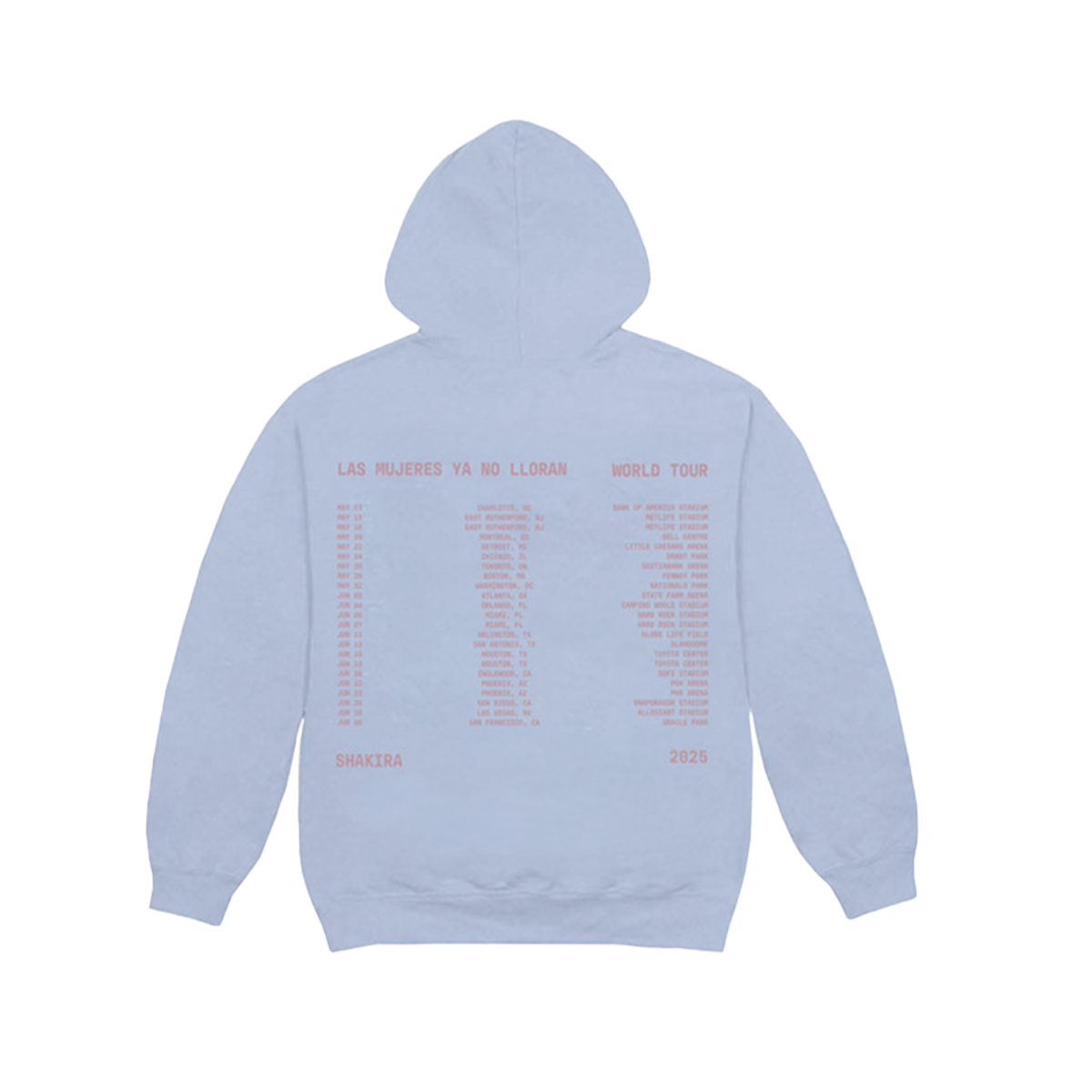 LMYNL World Tour Blue Hoodie