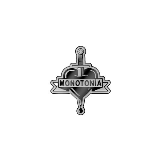 Monotonía Enamel Pin